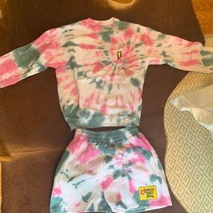 Matching Tie Dye Set